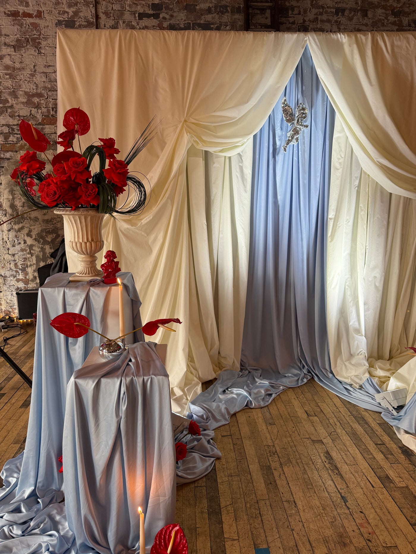 Cupid Disco Backdrop
