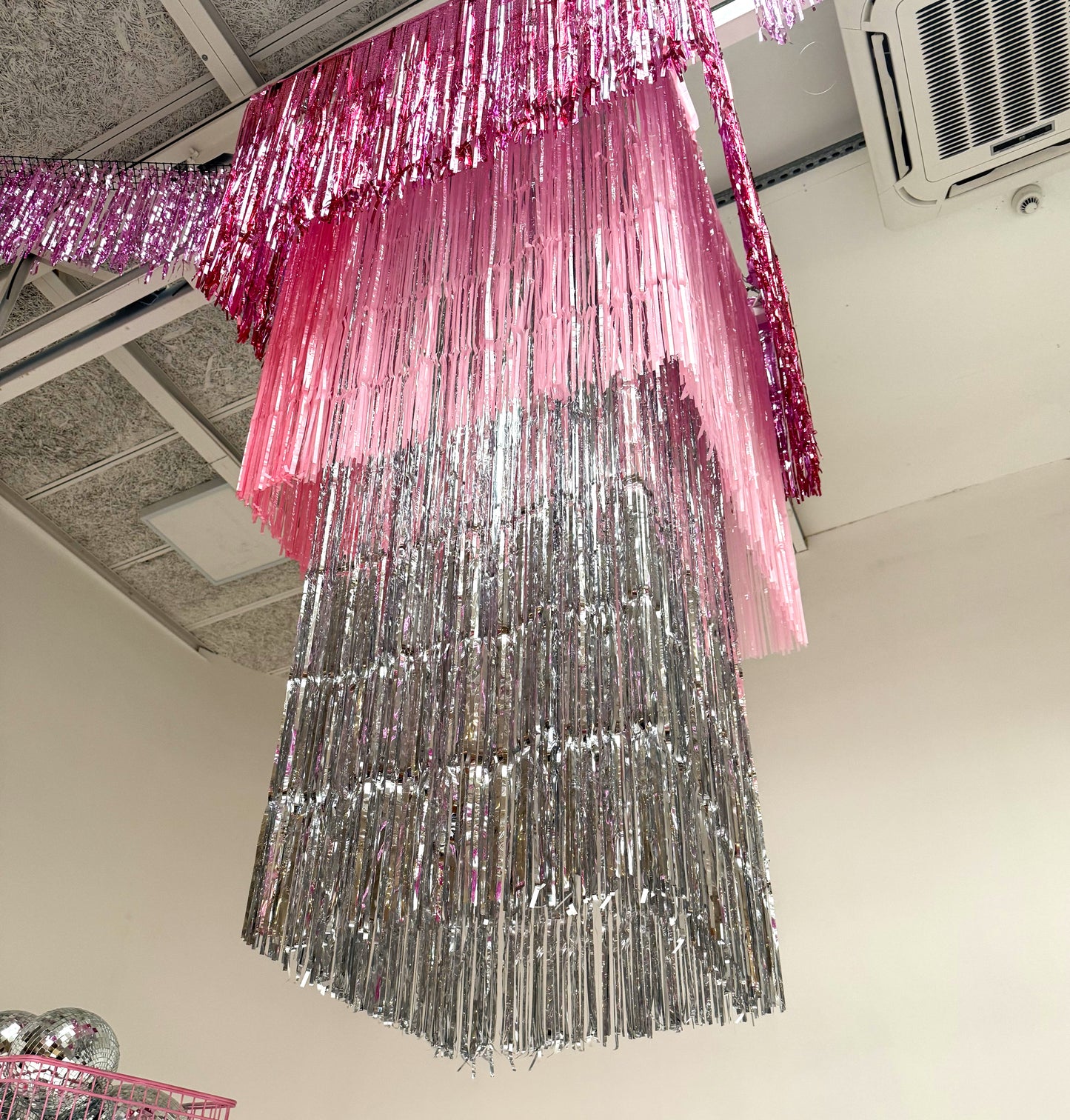 Tinsel Chandelier