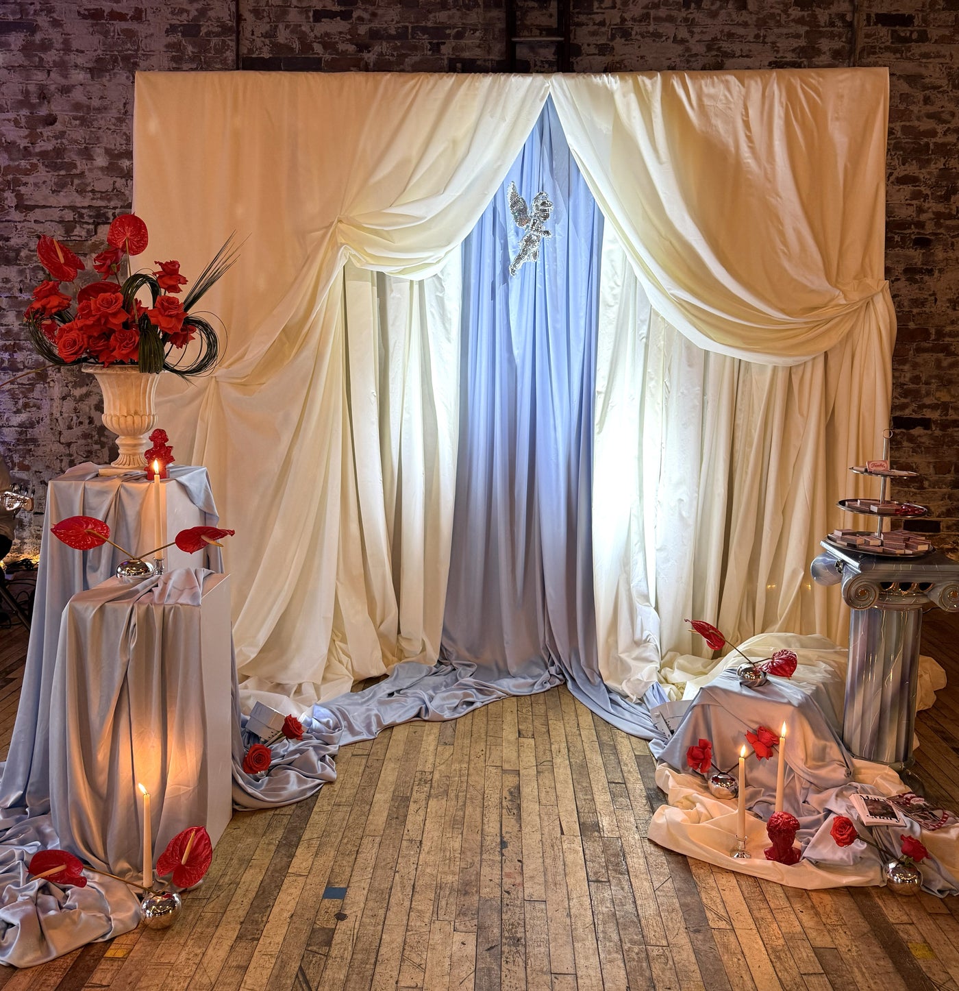 Cupid Disco Backdrop