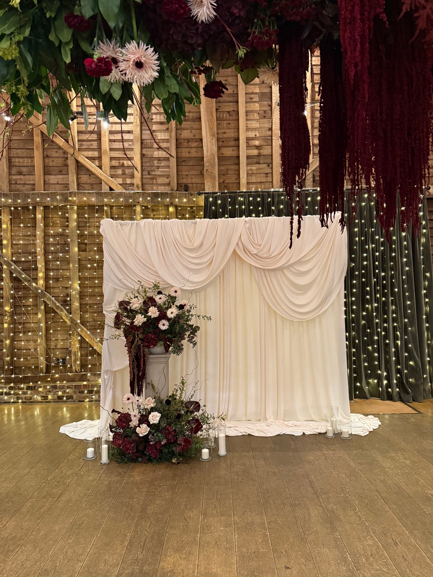 Draped Backdrop